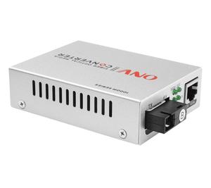 OEM, ODM CCTV 10/100M transmisor y receptor de audio convertidor de medios de fibra única de puerto único (ONV0110S-SCX-O) - Product Image 3