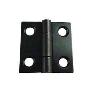 Charnières de boîte en acier inoxydable, petite boîte avec plaqué noir, fabrication chinoise