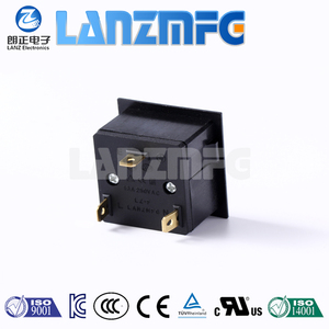 Mạ Cắm IEC Đầu Vào Công Nghiệp Ổ Cắm Điện Phổ Thông AC 2P Đồng Thau LZ-F-T3 250V 10A Ổ Cắm Mở Rộng LZ-14-T3 LANZMFG - Product Image 4