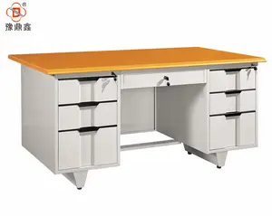 공장 금속 화이트 책상 디자인 홈 학교 사용 컴퓨터 책상