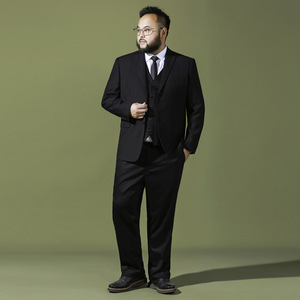 <span class=keywords><strong>Blazer</strong></span> da <span class=keywords><strong>Uomo</strong></span> Taglie Forti 3XL-9XL, Abito da <span class=keywords><strong>Uomo</strong></span> Grande Taglia, Uniforme Tinta Unita - Product Image 4