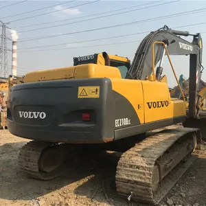 Fuel-efficient machine EC210blc excavator for sale, used excavator at low working hours