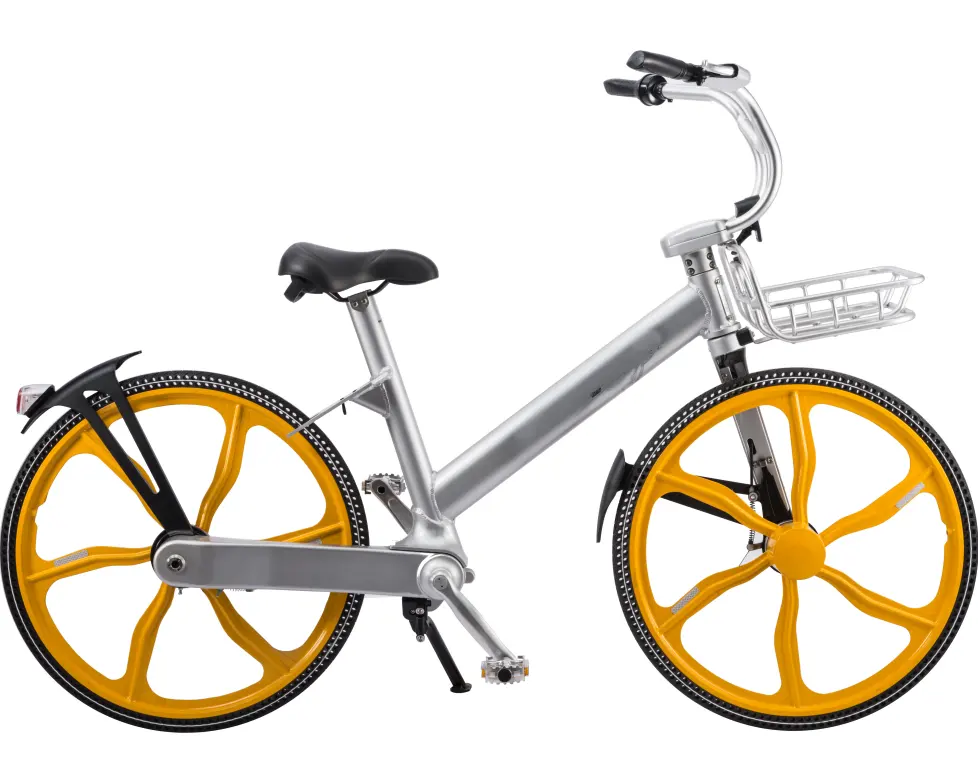 TDJDC 덜 유지 보수 비용 셀프 서비스 도시 공공 자전거 공유 시스템 샤프트 드라이브 없음 체인 자전거 대여