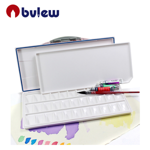Bview MT-003 <span class=keywords><strong>Tavolozza</strong></span> Rettangolare per Pittura ad Acquerello in Materiale ABS con Funzione Idratante per Artisti - Product Image 6