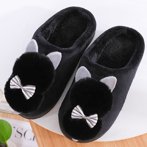 Pantoufles pour femmes et enfants, pantoufles d'intérieur, chaussures douces en peluche, pantoufles lavables pour la chambre, vente en gros, personnalisables, mignonnes, antidérapantes, semelle plate, pour femmes - Product Image 2