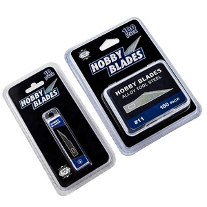 Thép Carbon Cao #<span class=keywords><strong>11</strong></span> Sở Thích Dao Sở Thích Lưỡi Cho <span class=keywords><strong>Xacto</strong></span> Craft Dao - Product Image 1