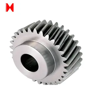 Silinder Gear Presisi Tinggi Stainless Steel/Baja Karbon Ring Drive Starter/Sintered Pinion Gear