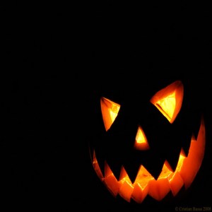 Tema de Halloween iluminación pintura de luz parpadeante luz de la vela de lona