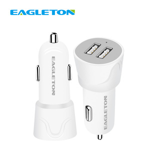 Superando la venta cargador de doble puerto 2A teléfono móvil portátil Mini coche USB cargador de batería - Product Image 4
