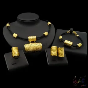 Set Perhiasan Pengantin India, Set Perhiasan Pengantin Bahan Aloi, Set Perhiasan Rantai Tali