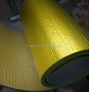 อลูมิเนียมฟอยล์บริสุทธิ์ฟอง Xpe โฟมทอผ้าแรงดึงสูงวัสดุฉนวนกันความร้อน Epe โฟมก่อสร้างฉนวนกันความร้อนทนไฟ