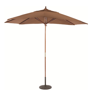 Parasol de plage en bambou et bois, parasol de terrasse extérieur avec base pour l'Espagne, Yichang Murphy's Irish Stout - Product Image 3