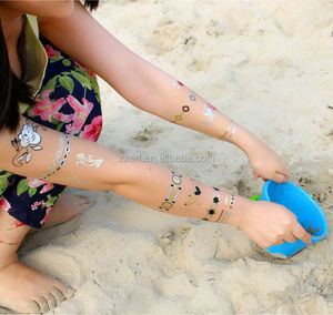 Nuevo diseño de encaje sexy moda cuerpo producto libre de los kits de tatuaje temporal - Product Image 6