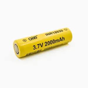 18650 3.7V 2000mah 용량 셀 inr18650 7.4wh 리튬 이온 배터리