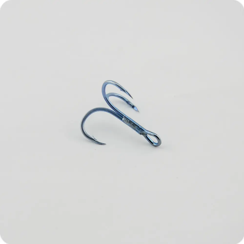 1213 Round bent treble hooks Wholesale bass hooks