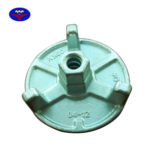 Dado a Tensione/Flangia in Acciaio Forgiato per Barre di Armatura/Tondini per Costruzioni di Casseforme per Pareti/Colonne Peri - Product Image 1