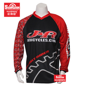 Da <span class=keywords><strong>uomo</strong></span> con maniche 3/4 da discesa in Mountain Bike personalizzate 2019 <span class=keywords><strong>camicia</strong></span> da moto/Jersey da corsa - Product Image 3