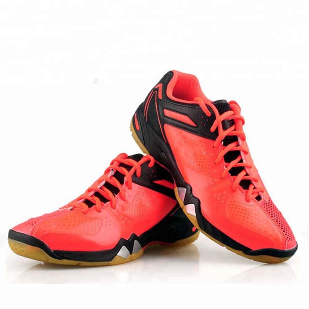 Новинка 2018, модные мужские профессиональные кроссовки с мощной подушкой, обувь для бадминтона для помещений