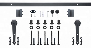 <span class=keywords><strong>Quincaillerie</strong></span> de <span class=keywords><strong>porte</strong></span> coulissante de <span class=keywords><strong>placard</strong></span> mural de 4.5 pieds LJ-1030 - Product Image 6