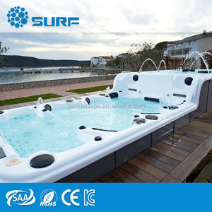 Exterior grande de hidromasaje <span class=keywords><strong>Spa</strong></span> chorros de masaje del sexo TV piscina jacuzzi Combo - Product Image 1