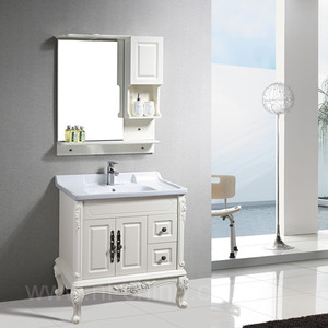 Siêu Tháng Chín Mẫu Miễn Phí Phòng Tắm Vanity Tủ/Gỗ/Pvc Tắm Vanity B-8210 Cho Lowes Phòng Tắm Vanity Tủ Sản Xuất Tại Trung Quốc - Product Image 1