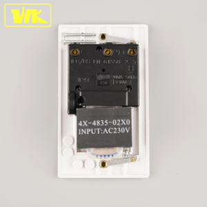 Enchufe de afeitadora de pared eléctrica de alta calidad con transformador de línea delgada para hotel - Product Image 3