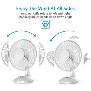 <span class=keywords><strong>Ventilateur</strong></span> de table électrique intelligent portable 16 pouces, 3 vitesses, avec minuterie, en plastique blanc, mécanique, OEM ODM, usage domestique, garantie 1 an - Product Image 4