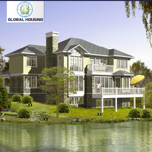 Villa moderna dell'acciaio leggero nel nuovo sviluppo e nella casa d'acciaio leggera di modo unico della Villa, gabinetto e ville Delicate del paese - Product Image 5