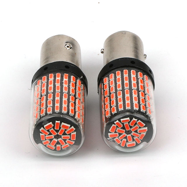 Htauto 22W 3014SMD 144LED S25 1157 Bay15d светодиодные автомобильные лампочки для светодиодная лампа тормозного сигнала