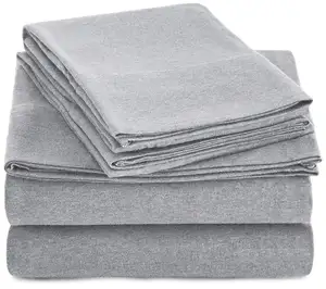 <span class=keywords><strong>Drap</strong></span> <span class=keywords><strong>de</strong></span> lit <span class=keywords><strong>en</strong></span> <span class=keywords><strong>Jersey</strong></span>, 100% coton, couleur unie, vente <span class=keywords><strong>en</strong></span> gros, livraison gratuite - Product Image 1