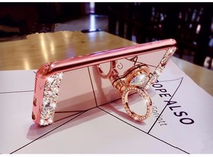 <span class=keywords><strong>Bling</strong></span> Kim Cương Long Lanh Sang Trọng Gương Bìa Điện Thoại Di Động Trường Hợp Đối Với iPhone XS XR Max 11 12 13 14 15 Mini Pro Max Điện Thoại Di Động Trường Hợp - Product Image 6