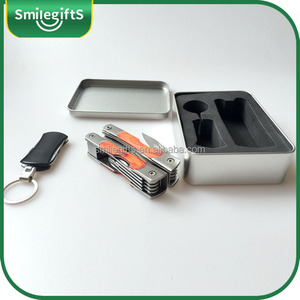 Al aire libre portátil Camping herramientas Multi función de acero inoxidable alicates plegables cuchillo con mango de madera - Product Image 6