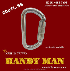 200TL-SS Stainless Steel D shaped Double Action Connector - Product Image 2