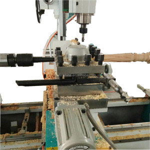 <span class=keywords><strong>Tour</strong></span> à <span class=keywords><strong>bois</strong></span> CNC de marque Tianjiao 1500mm de longueur ATC <span class=keywords><strong>avec</strong></span> 4 couteaux pour tourner le <span class=keywords><strong>bois</strong></span> de forage - Product Image 4