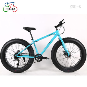 Completo bici 26er carbono con disco groupset del/suspensión total bicicleta grasa 4.0 - Product Image 1