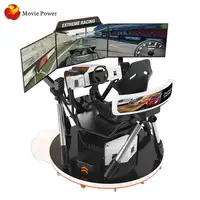 Indoor Playground Entertainment Equipment Virtual Reality Simulation Rides 6 Dof Motion Platform Racing Simulator Cockpit