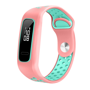 Bracelet de montre intelligente AW70 bicolore direct d'usine, en silicone pour montre Huawei - Product Image 5