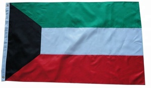 Custom 3x5ft Hot Sales 100% Polyester National <strong>Kuwait</strong> Flag - Product Image 3