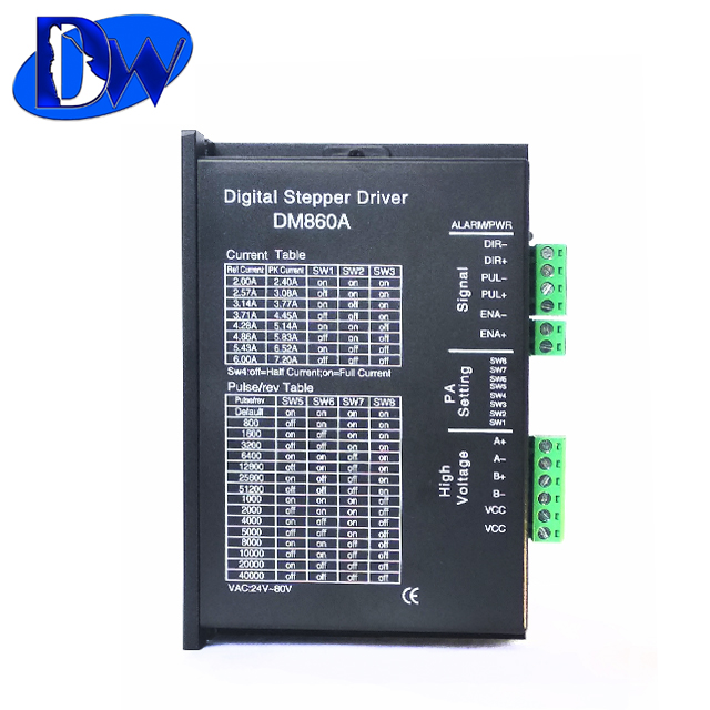 DM860D 2 фазы цифровой гибридный шаговый двигатель для 86 мм, 110 мм