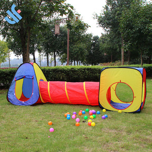 YF-W1305 Extérieur Intérieur 3 en 1 Nouveau Portable Bébé Enfants Pliable Prince Princesse Château <span class=keywords><strong>Pop</strong></span>-<span class=keywords><strong>up</strong></span> <span class=keywords><strong>Maison</strong></span> <span class=keywords><strong>Tunnel</strong></span> de jeu pour enfants Tente - Product Image 3