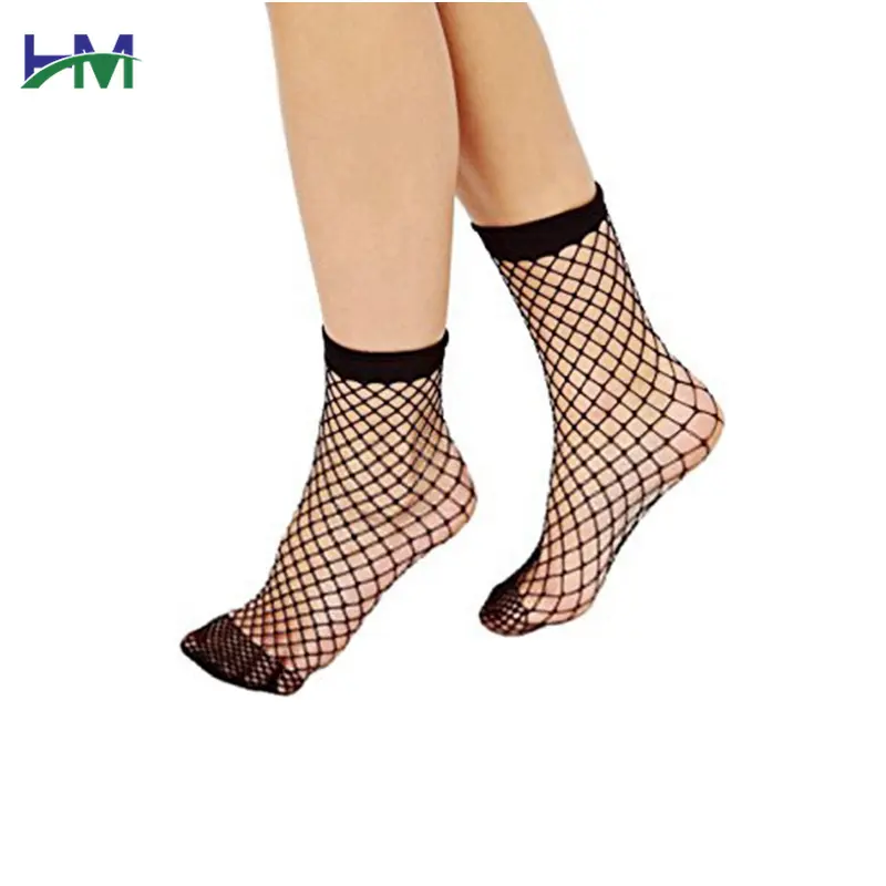 HM-A1370 tornozelo sox sox net grade meias arrastão