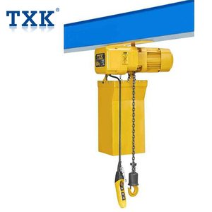TXK 300kg rüzgar enerjisi arabası çalışan elektrikli zincir sonbahar vinç üreticisi