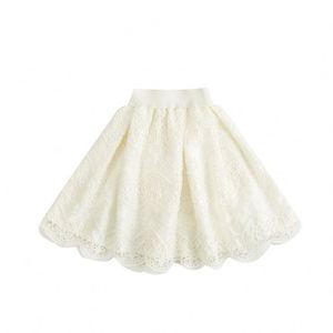 Gonna Tutu di pizzo carino alla moda per bambine eleganti e bianche all'ingrosso - Product Image 1