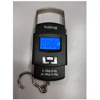 WeiHeng WH-A25 Rechargeable LCD Digital Electronic Scale Fishing/Luggage  K1L3