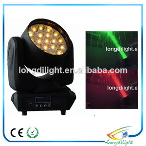 <span class=keywords><strong>x</strong></span> 19 12w 4in1 rgbw lavado dmx led en movimiento la cabeza de zoom - Product Image 1