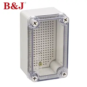 B & J Impermeabile Trasparente Rettangolo di Plastica Elettronica Scatola di Giunzione