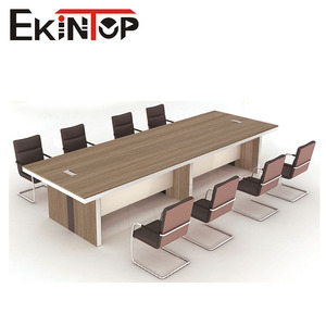 Mesa de Reuniones de Oficina de Alta Calidad, Fabricada con Madera de Primera Calidad - Product Image 3