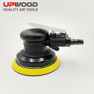 UW-2145 professional 5inch pneumatic car polisher air random orbit sander, dual action palm sander for curved surfaces