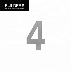 Acier inoxydable 304 <span class=keywords><strong>maison</strong></span> porte <span class=keywords><strong>plaque</strong></span> d'immatriculation 12345 avec <span class=keywords><strong>autocollant</strong></span> - Product Image 5