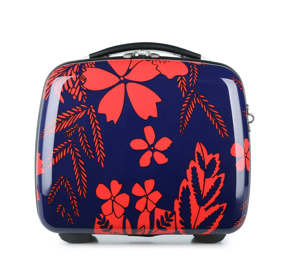 PC Plastic Zip Lock Trolley Luggage Mini Vip Suitcase Women Customize Travel Suitcases Suitcase Luggage Custom Logo Built-in